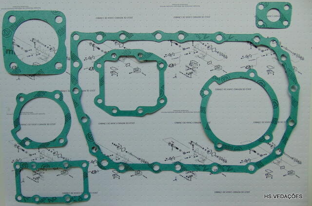 Imagem de ZF 1290298864 – JG. JUNTAS CX. ZF S5-680 – RCM 864